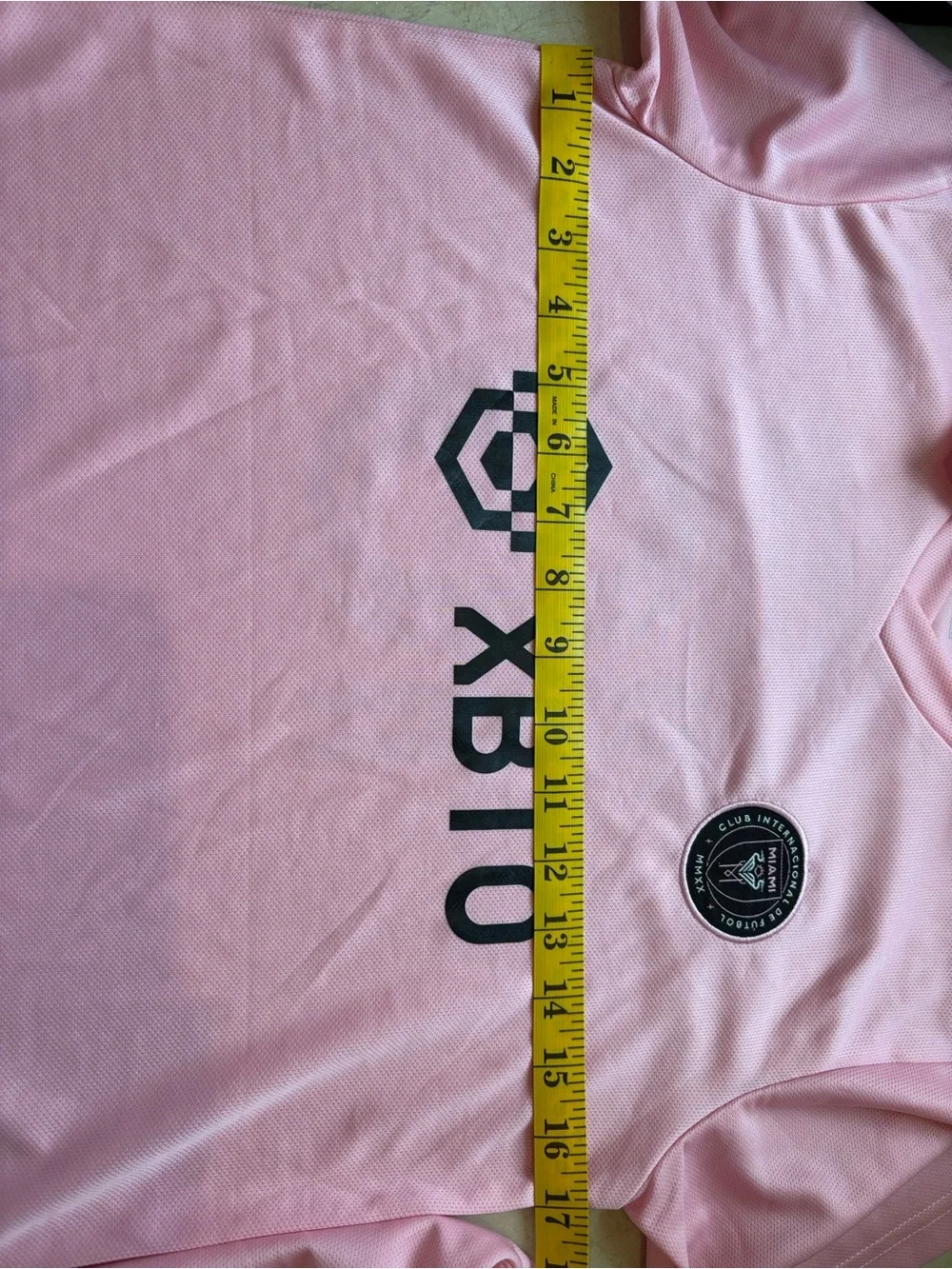 MIAMI Black and Pink Kids Soccer Jersey & Shorts Set